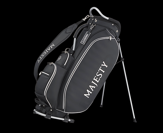【NEW】MAJESTY ULTRA SMOOTH BLACK Stand Caddy Bag